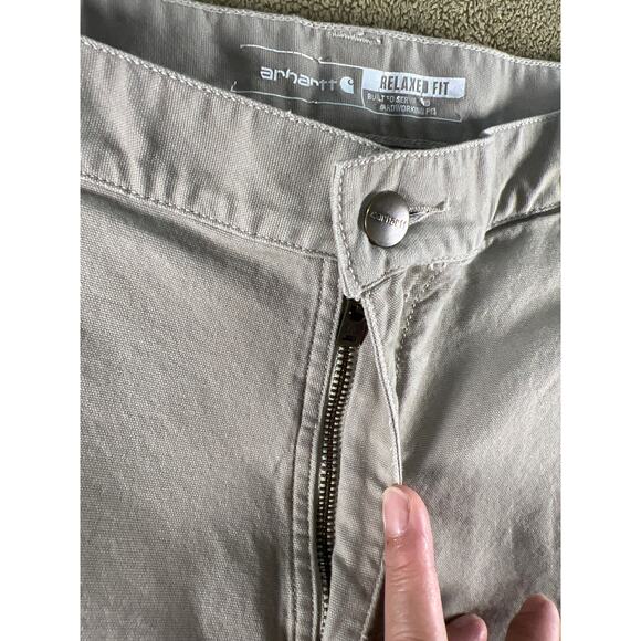 Carhartt Men's Rugged Flex Relaxed Fit Twill Dungaree Utility Work Short 40X11 - Picture 6 of 8